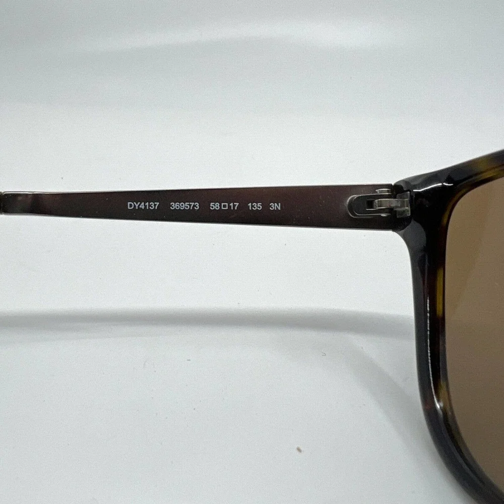 DKNY DY4137 369573 Sunglasses Frame Brown Women's‎ Cat Eye 58-17-135 H8774